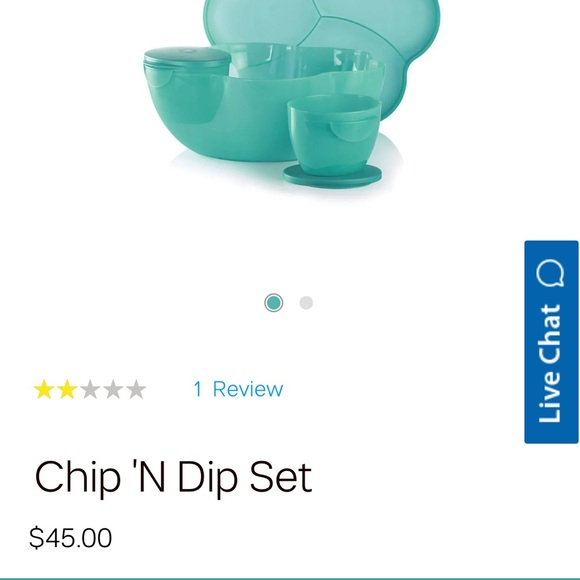 Tupperware chip and dip set - Picture 4 of 10